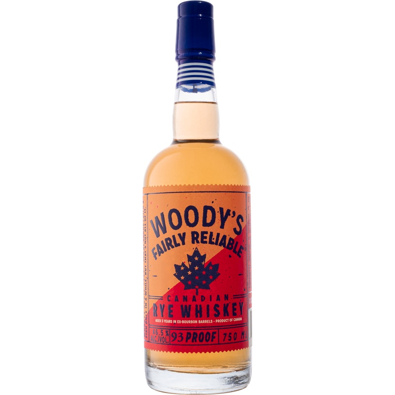 Woody’s Fairly Reliable Canadian Rye Whiskey  (750ml)