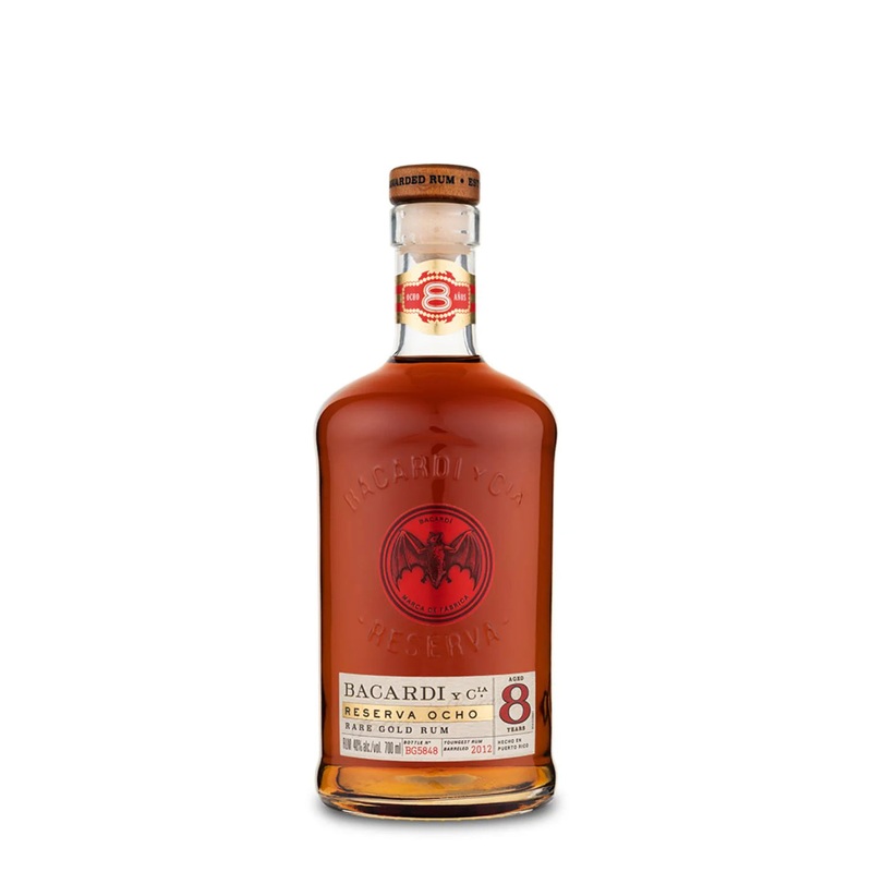 Bacardi Reserva Ocho 8 Year Old Rare Gold Rum (750ml)