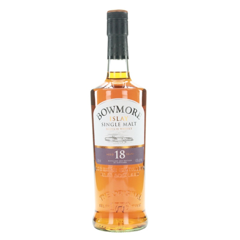 Bowmore 18 Year Old Single Malt Scotch Whisky (750ml)