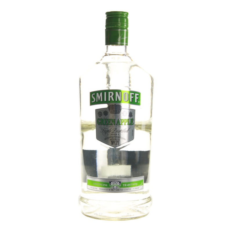 Smirnoff Green Apple Vodka (1.75L)