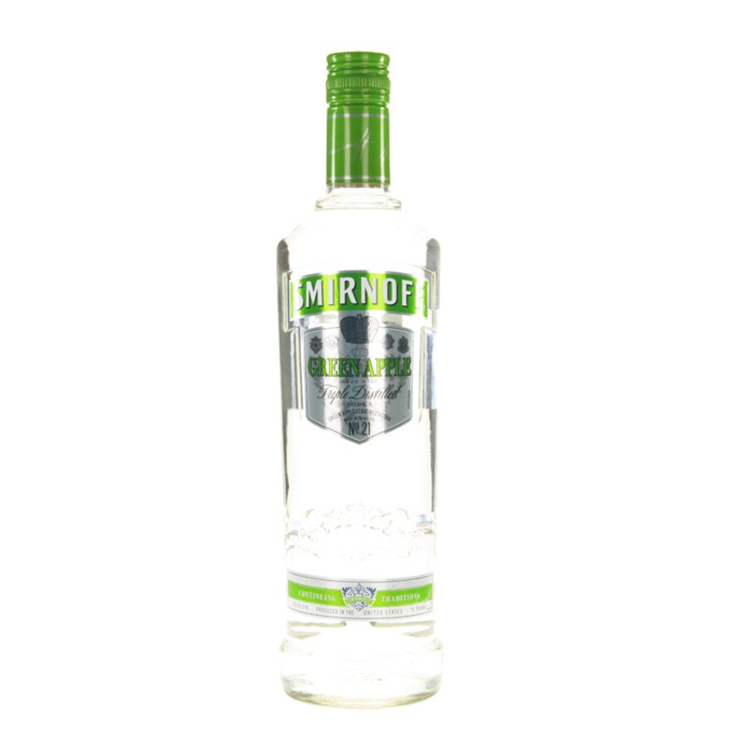 Smirnoff Green Apple Vodka (750ml)