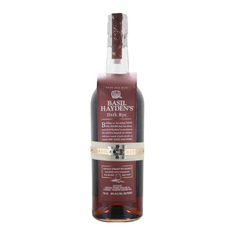 Basil Hayden’s ‘Dark Rye’ Straight Rye Whiskey (750ml)