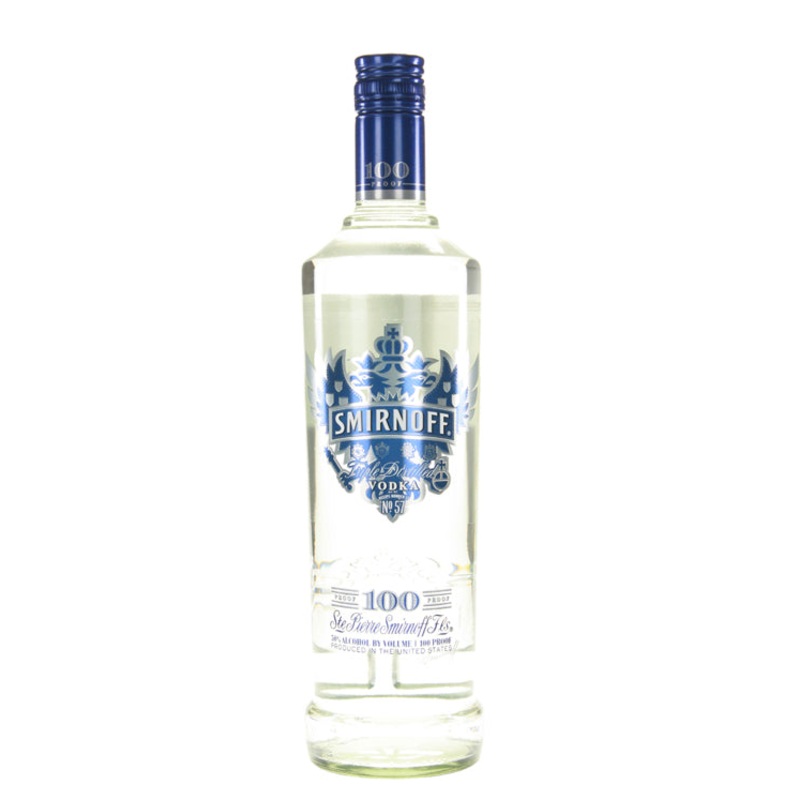 Smirnoff Blue (100 Proof) Vodka (1.75L)