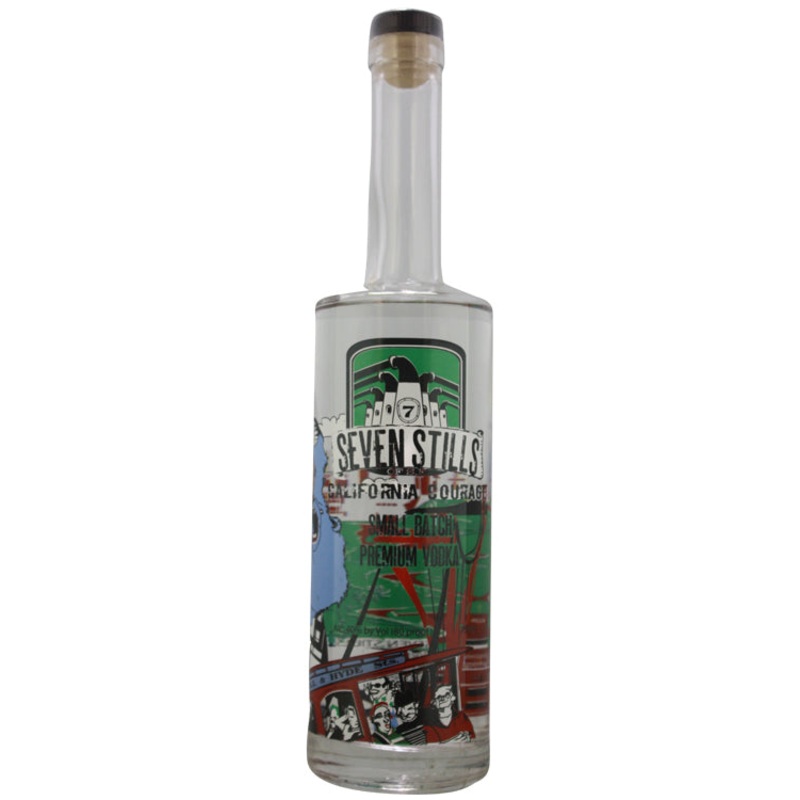 Seven Stills California Courage Small Batch Premium Vodka (750ml)