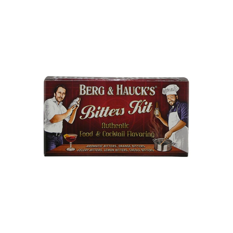 Berg & Hauck’s Authentic Food & Cocktail Flavoring Germany Bitters 5 x20ml (100ml)