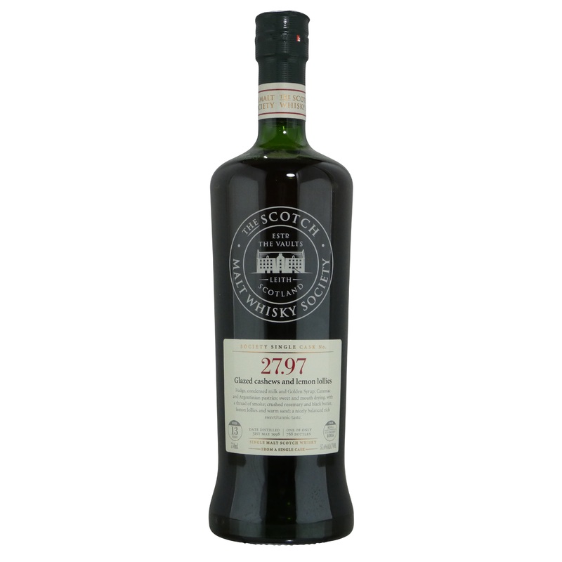 Scotch Malt Whisky Society, 27.97 (Springbank), Aged 13 years, 57.6% abv. (750ml)
