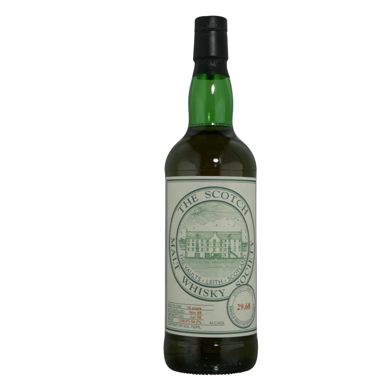 Scotch Malt Whisky Society, 29.68  (Laphroaig), Aged 18 years, 54% abv. (750ml)