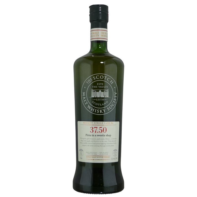 Scotch Malt Whisky Society, 37.50 (Cragganmore), Aged 12 years, 54.5% abv. (750ml)
