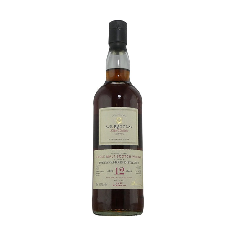 Bunnahabhain 12 Year Old Dewar Rattray (750ml)