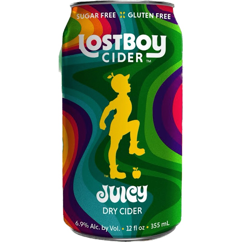 Lost Boy Hard Cider Juicy (12oz Can 6 Pk)