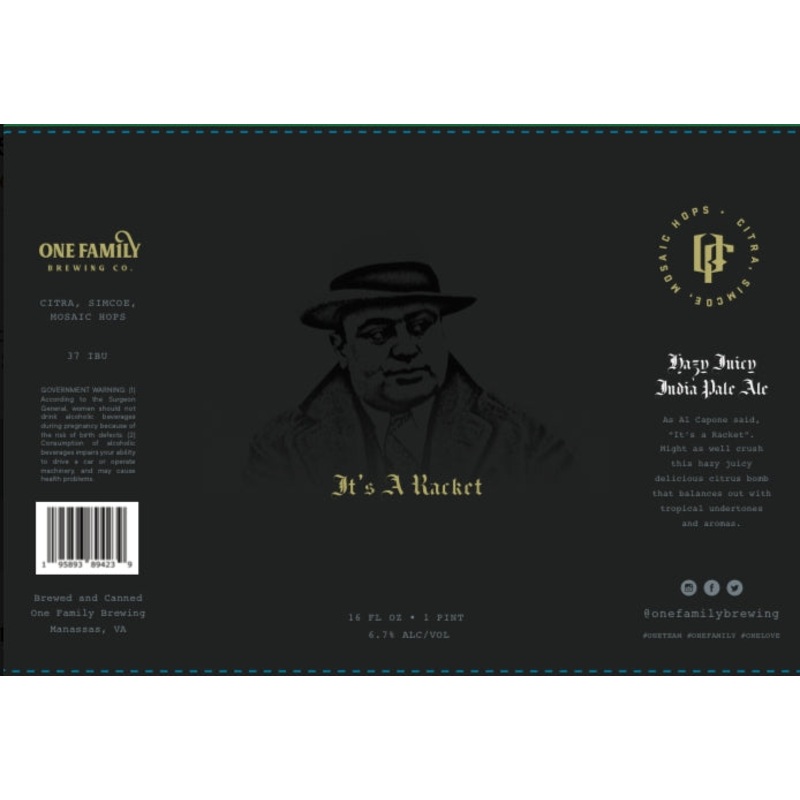 One Family It’s A Racket (12oz Btl 4 Pk)