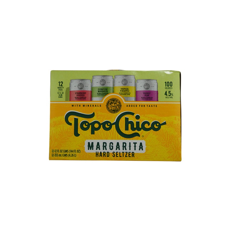 Topo Chico Margarita Hard Seltzer Variety Pack (12oz Can 12 Pk)