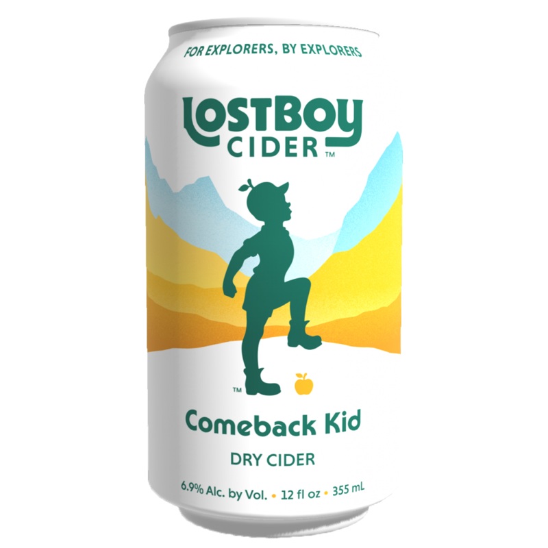 Lost Boy Hard Cider Comeback Kid (12oz Can 6 Pk)