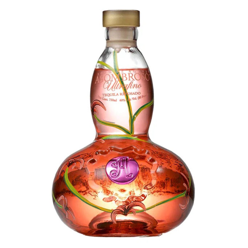 Asombroso La Rosa Bordeaux Aged Tequila Reposado (750ml)