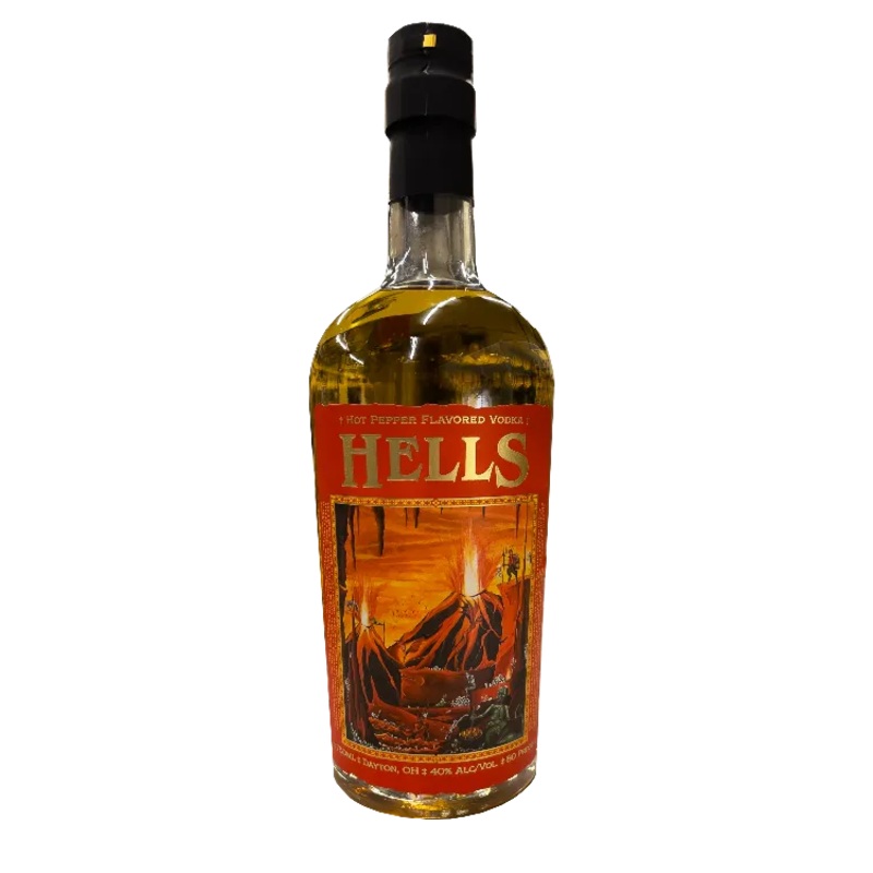 Belle Of Dayton Hells Vodka (750ml)