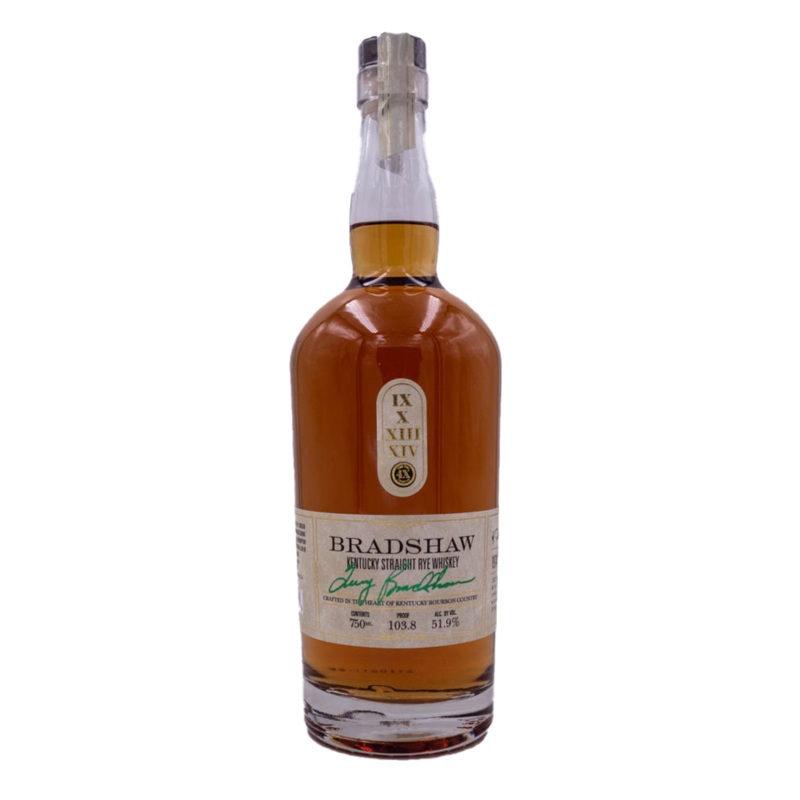 Bradshaw Kentucky Straight Rye Whiskey (750ml)