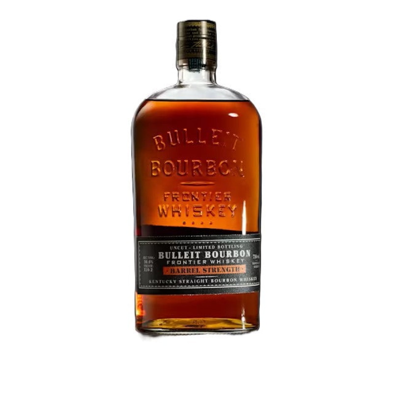 Bulleit Barrel Strength Straight Bourbon Frontier Whiskey  (750ml)