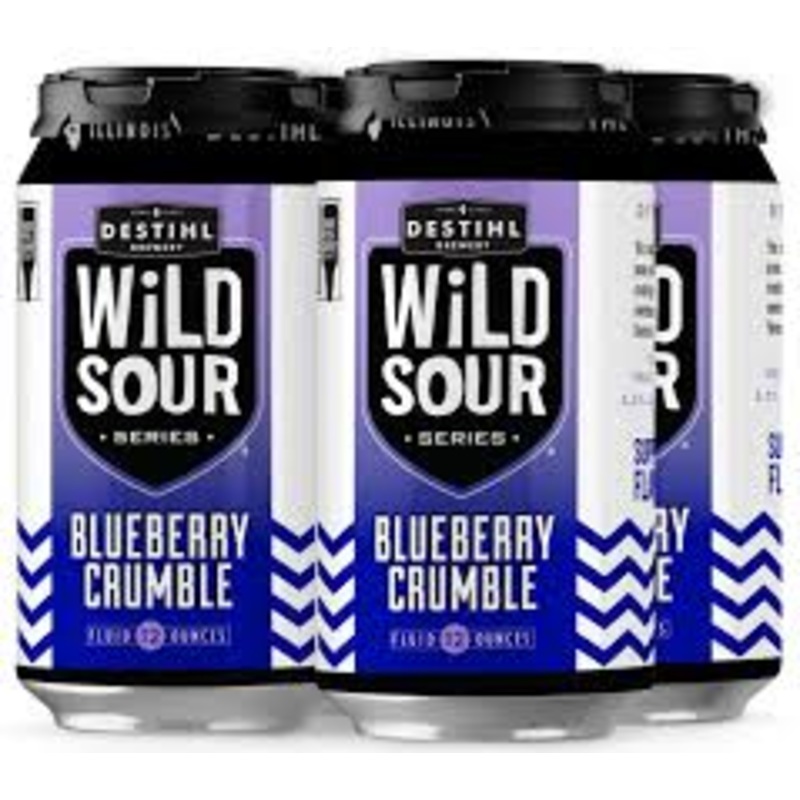 Desthil Wild Sour Blueberry Crumble(12oz 4pk Can)