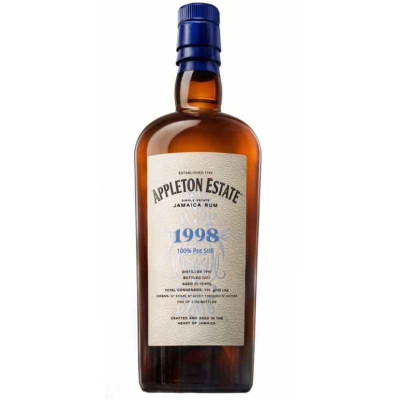 Appleton Estate Hearts Collection Vintage 1998 25 Year Old Jamaican Rum