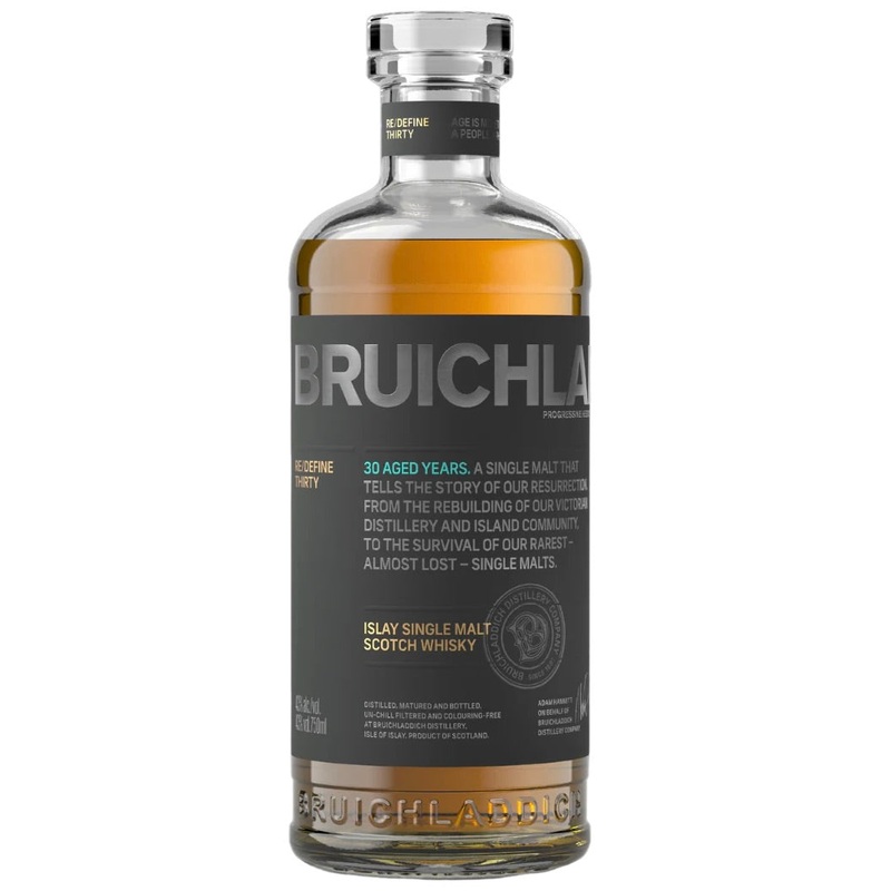 Bruichladdich 30 Years Old Single Malt Scotch Whisky
