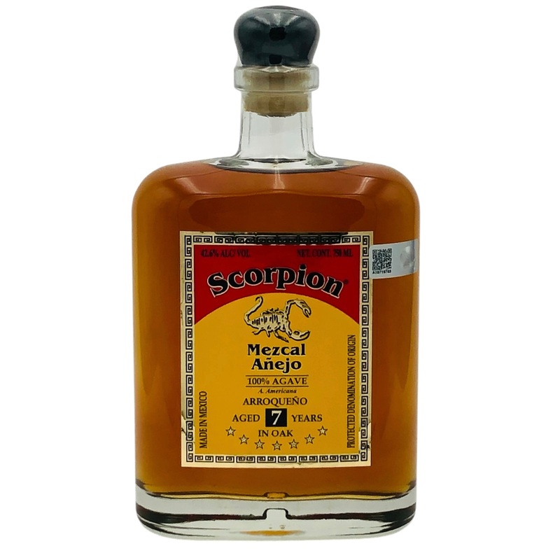 Scorpion 7 Year old Anejo Mezcal Arroqueno