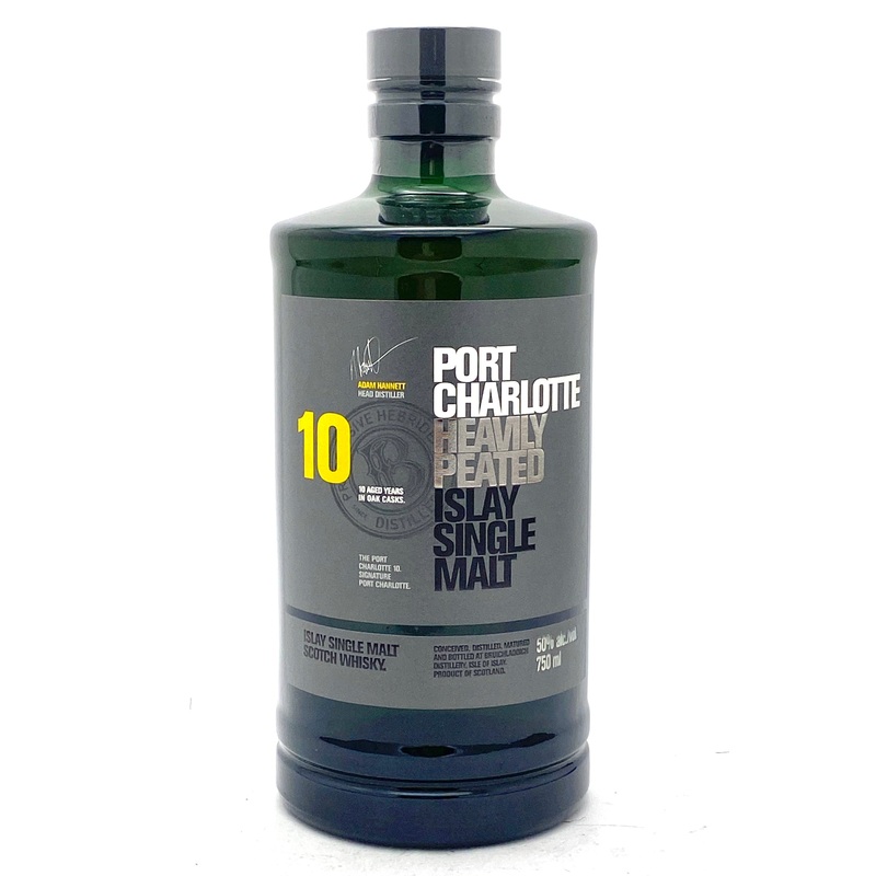 Bruichladdich Port Charlotte 10 Year Old Heavily Peated Single Malt Scotch Whisky