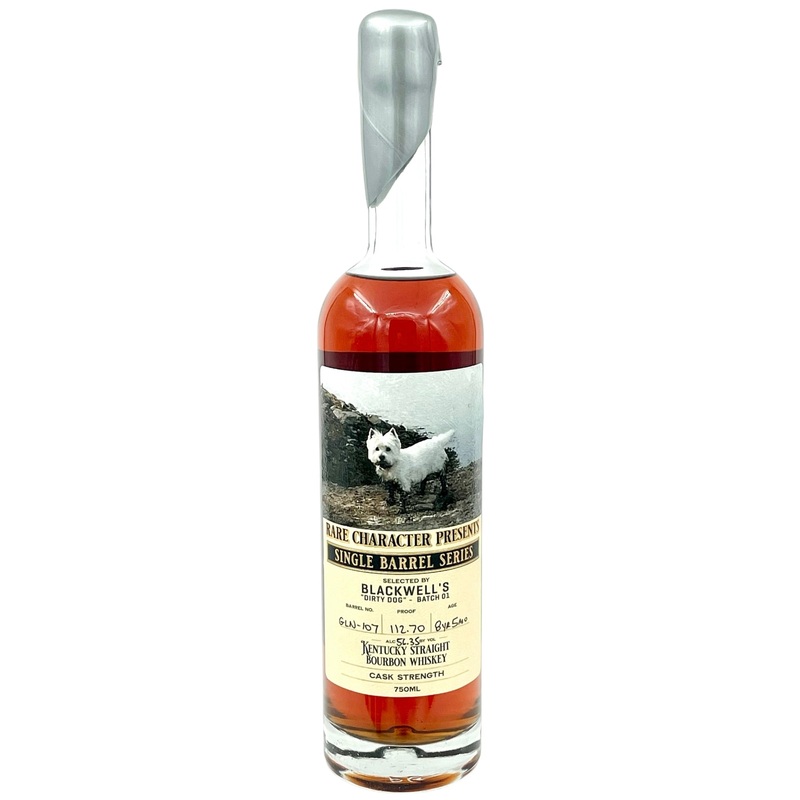 Rare Character X Blackwell’s Dirty Dog Batch 1 Cask Strength Bourbon Whiskey
