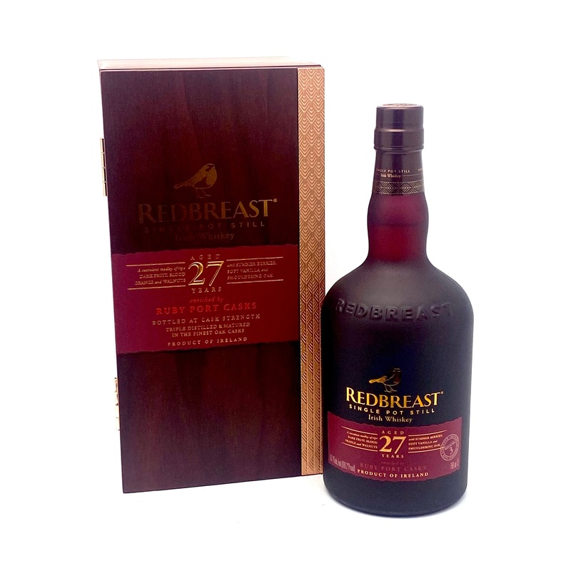 Redbreast 27 Year Old Ruby Port Cask Irish Whiskey