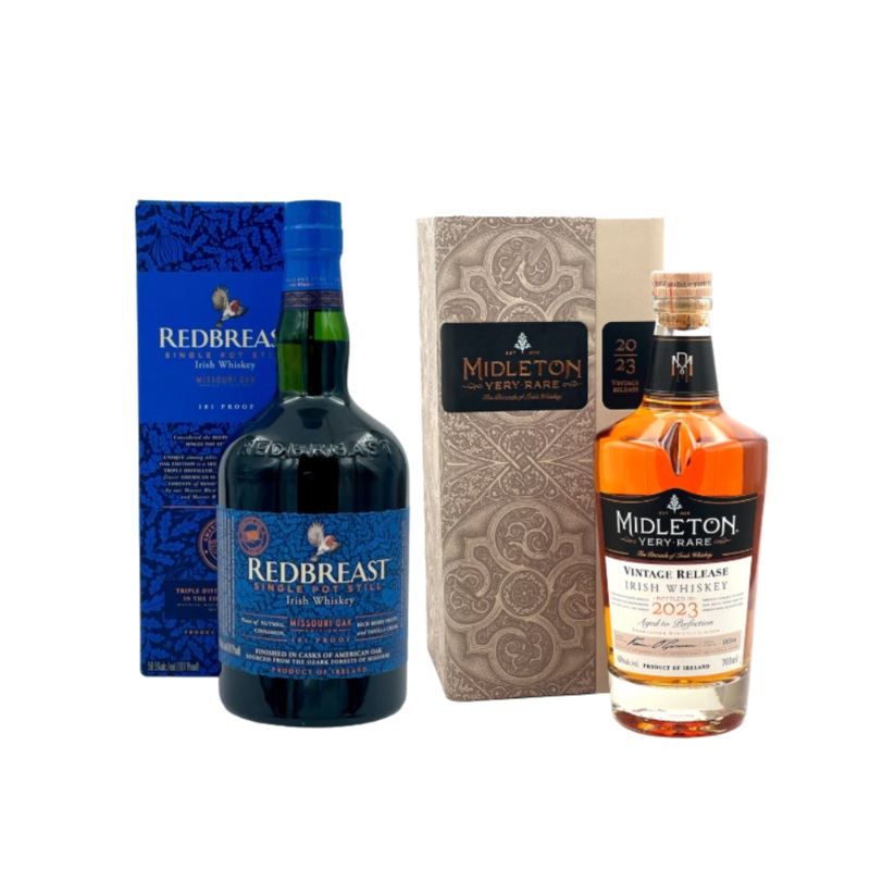 Beans Midleton Very Rare and Redbreast Irish Whiskey Collection