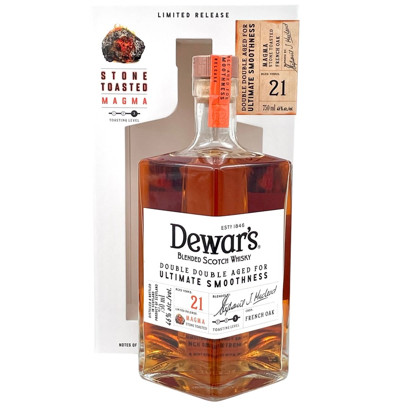Dewar’s Magma Stone Toasted Double Double 21 Year Old Scotch Whisky