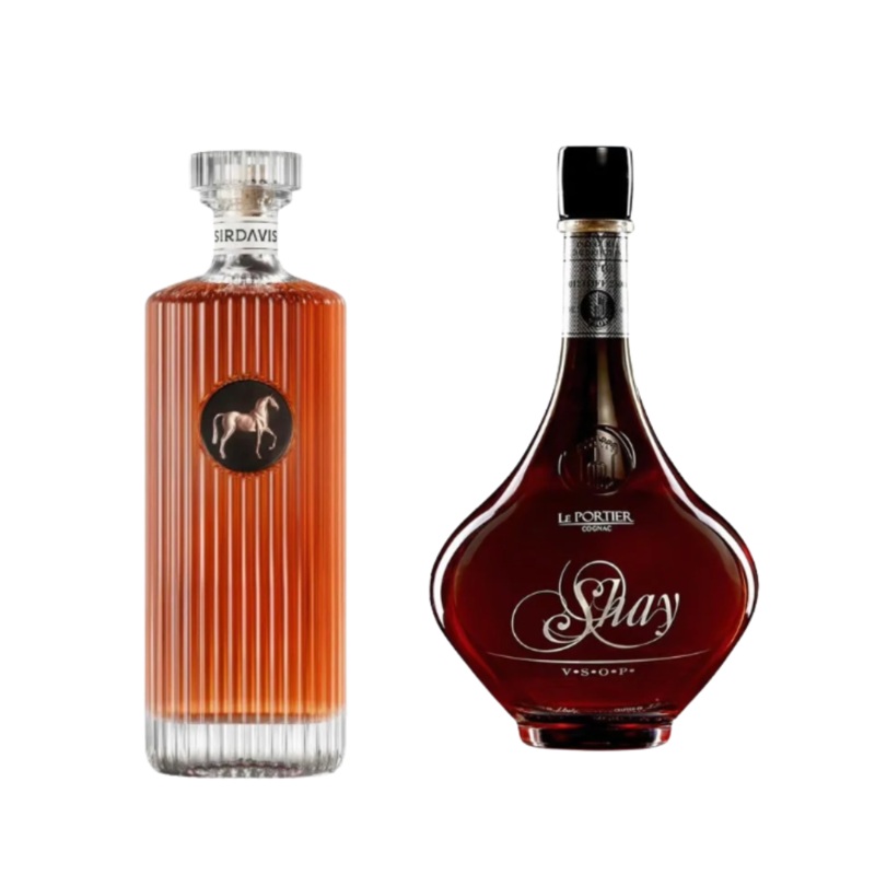 Shay VSOP Cognac and Sir Davis Whisky by Beyonce 2 Bottle Collection