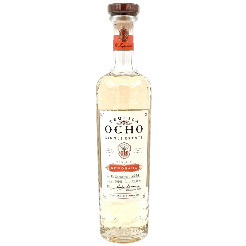 Tequila Ocho Reposado Tequila Single Estate 2024 El Zapotito