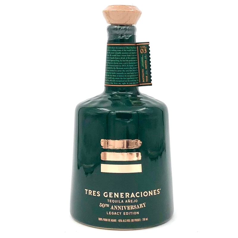 Tres Generaciones 50th Anniversary Legacy Edition Tequila Anejo