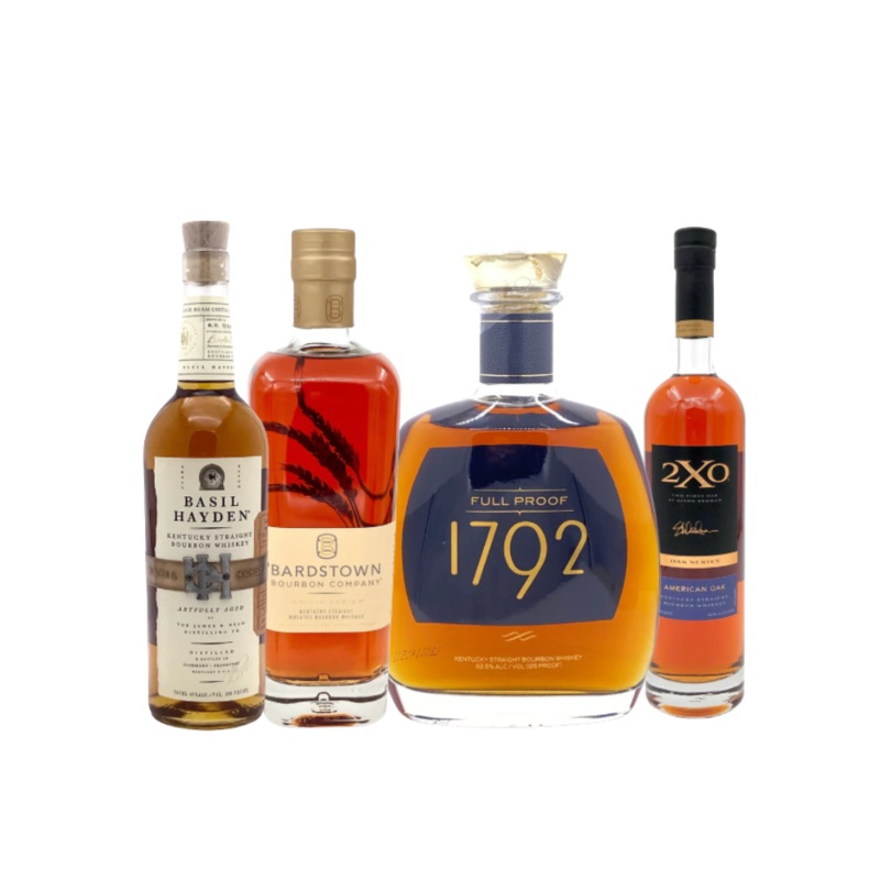Bean’s 1792 and Basil Hayden 4 Bottle Bundle