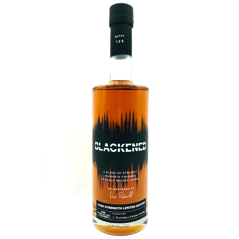 Blackened Cask Strength Whiskey Blackwell’s Barrel