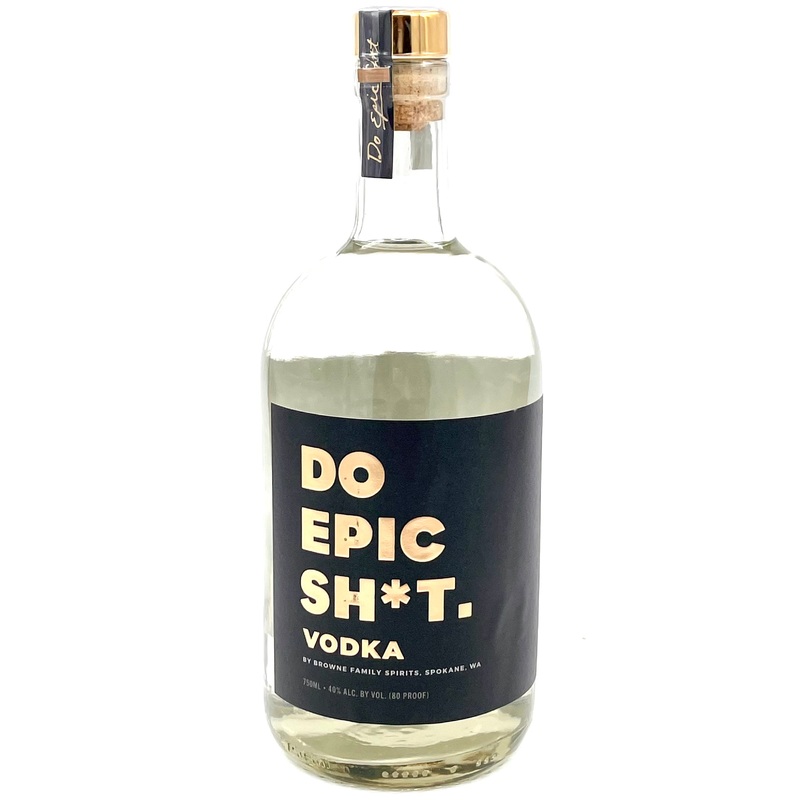 Browne Family Spirits Do Epic Shit Vodka