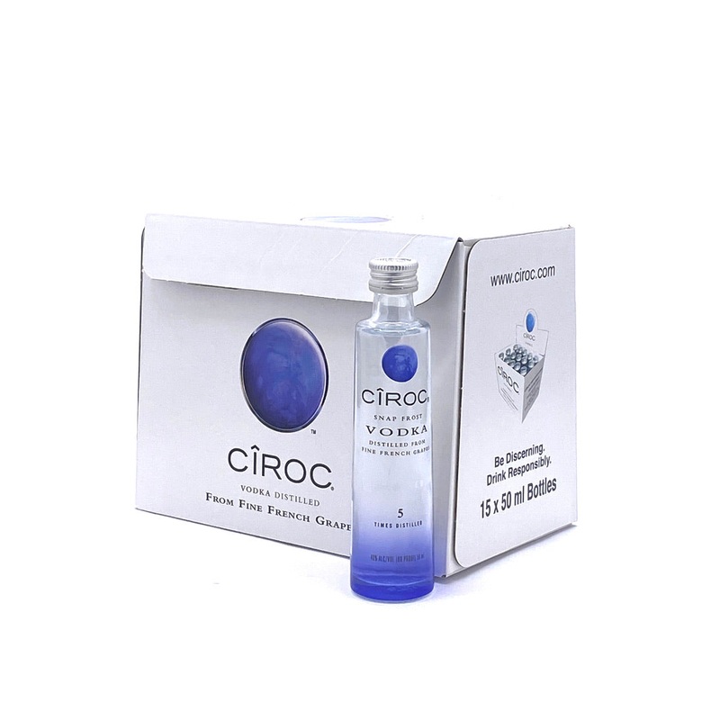 Ciroc Vodka 15 x 50 ml
