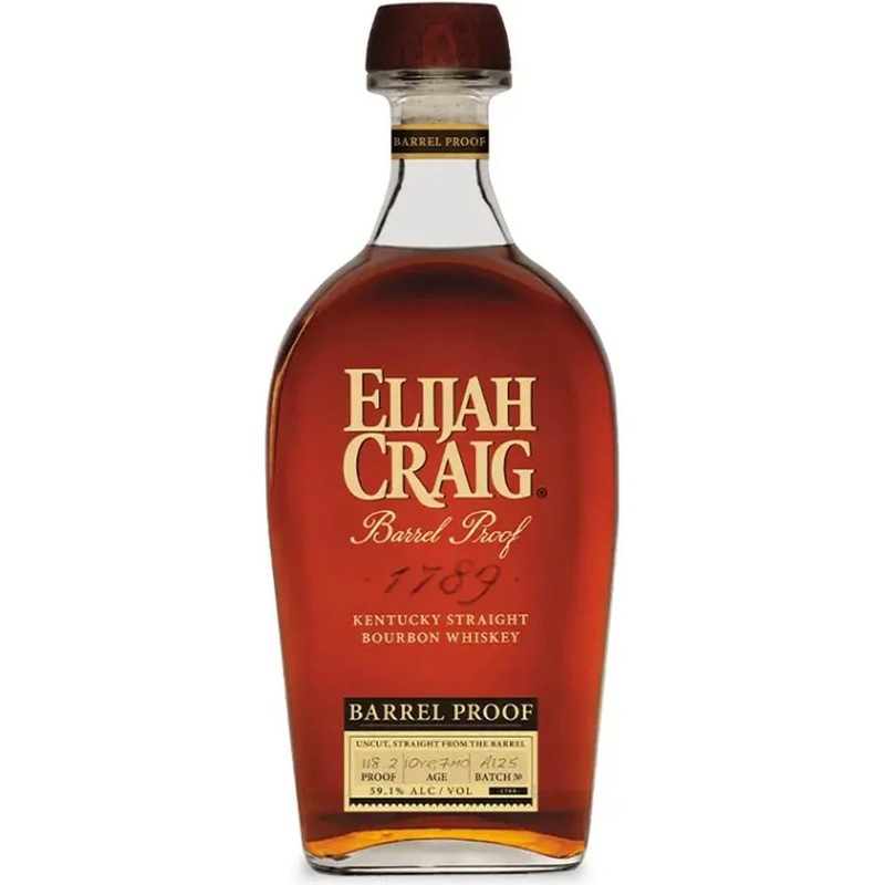 Elijah Craig Barrel Proof (Batch A125) Kentucky Straight Bourbon Whiskey
