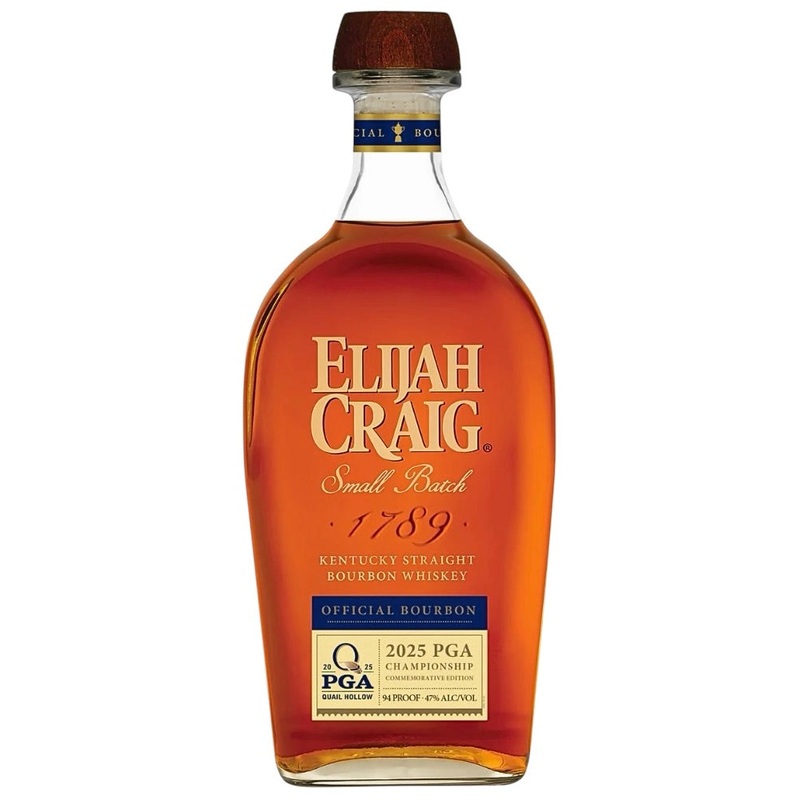 Elijah Craig PGA 2025 Quail Hollow Small Batch Bourbon Whiskey