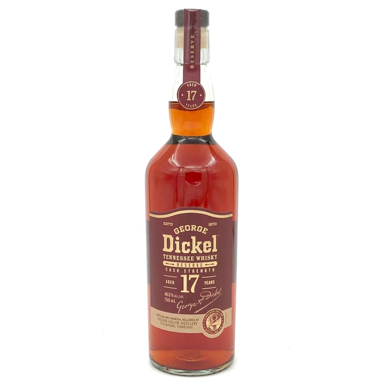 George Dickel 17 Years Old Reserve Tennessee Whisky