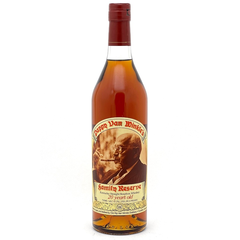 Pappy Van Winkle 20 Year Old Bourbon