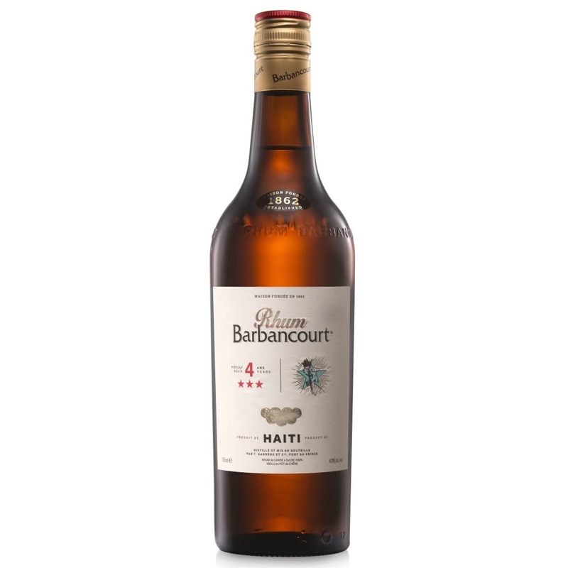 Rhum Barbancourt 4 Years Old 3 Star Rum Haiti