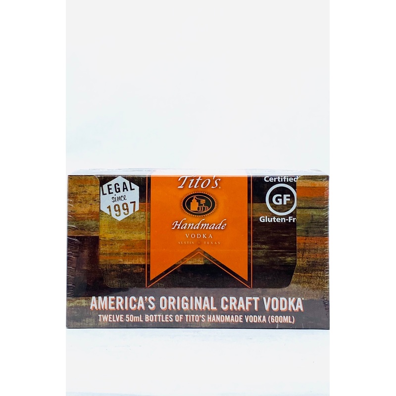 Tito’s Handmade Vodka 12 x 50 ml
