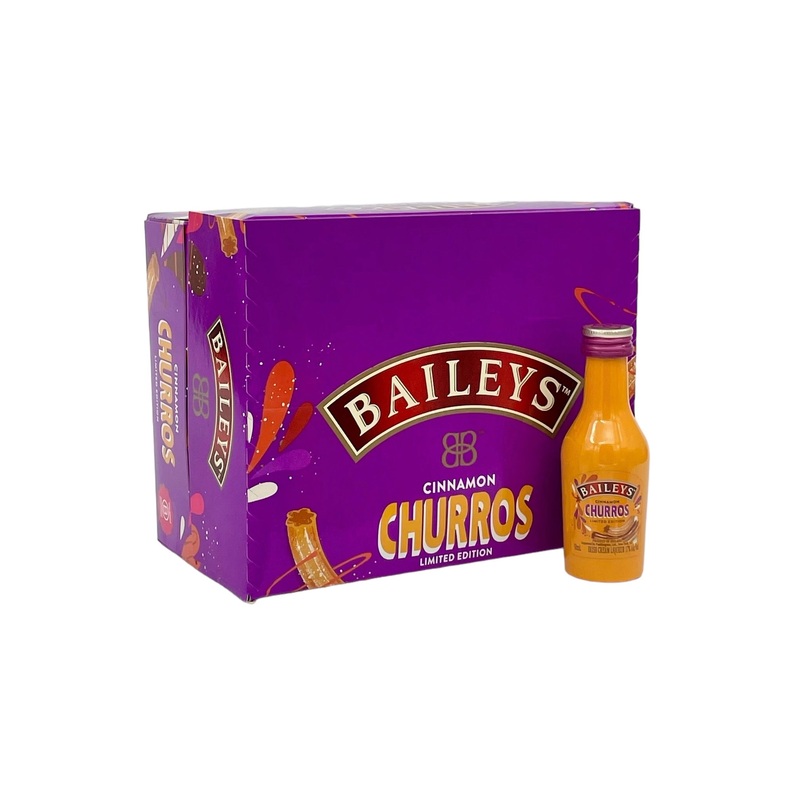 Baileys Cinnamon Churros Irish Cream Liqueur 20 x 50 ml