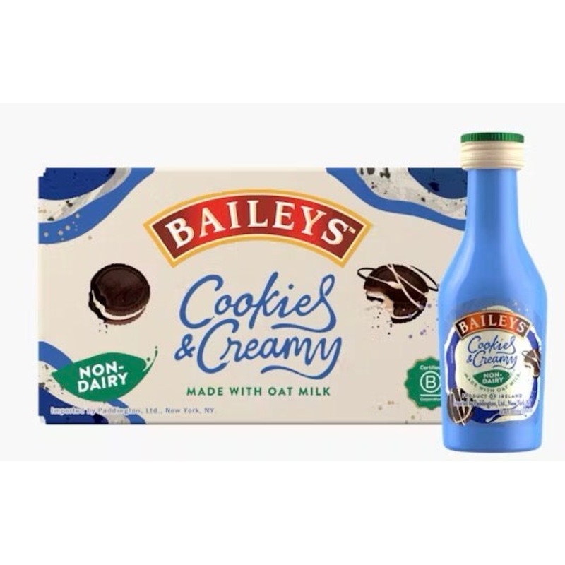 Baileys Cookies & Creamy Non-Dairy Liqueur Made with Oat Milk 20 x 50 ml