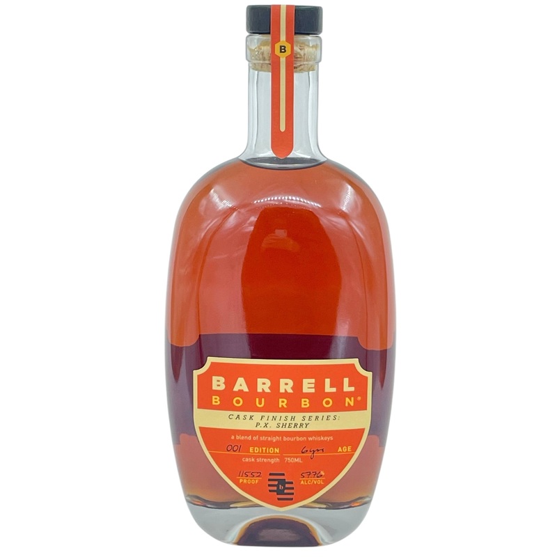 Barrell Cask Finish Series: Pedro Ximenez (PX) Cask Strength Bourbon Whiskey