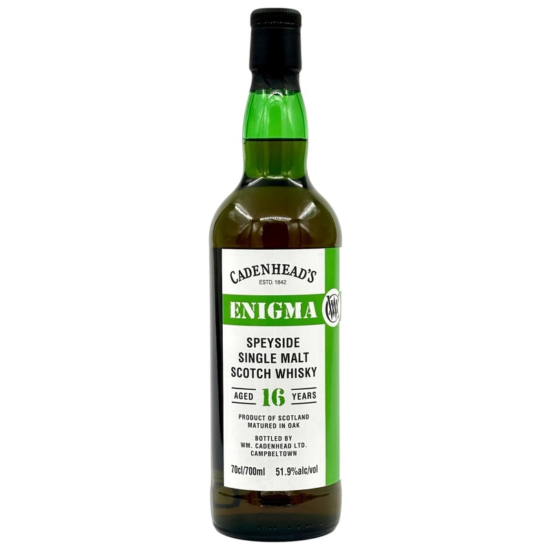 Cadenhead’s Enigma 16 Year Speyside Single Malt Scotch Whisky
