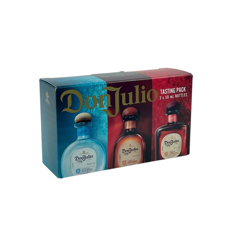Don Julio Tequila Tasting Pack Blanco/Repo/Anejo 3 x 50 ml