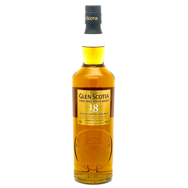 Glen Scotia 18 Years Old Single Malt Scotch Whisky