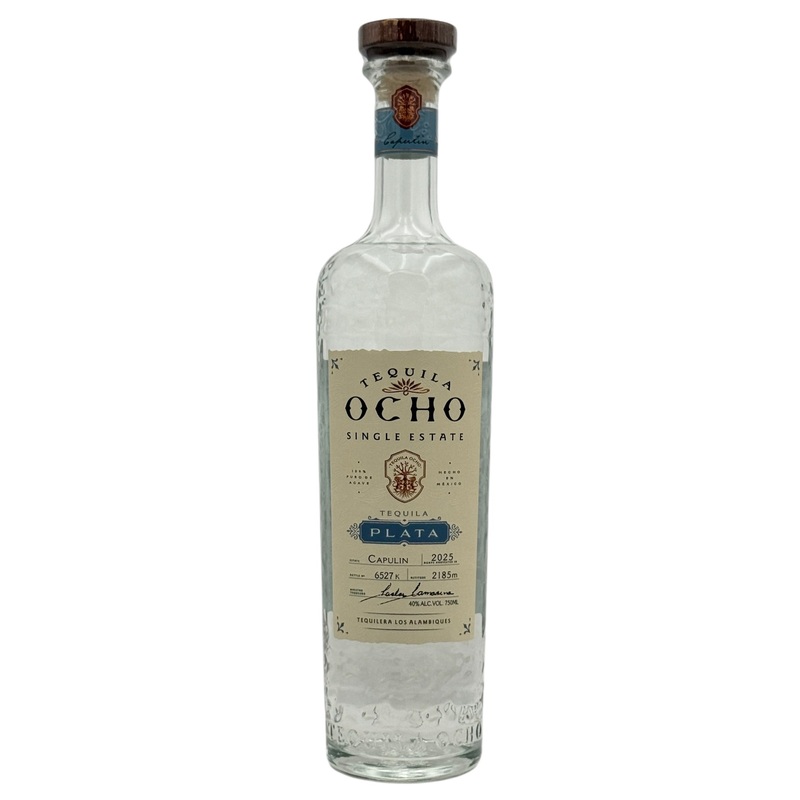 Tequila Ocho Plata Single Estate Capulin 2025